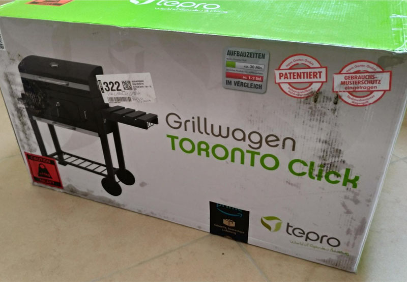 Tepro Toronto Click: Opiniones de la barbacoa más vendida de Amazon 6 Montaje de la Tepro Toronto Click