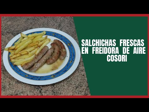 Longaniza En Freidora De Aire Cosori Longaniza En Freidora De Aire Cosori