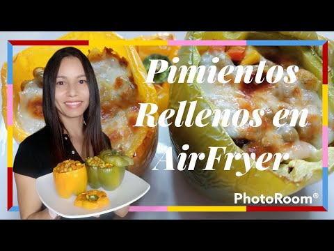 Pimientos Rellenos En Freidora De Aire Cosori Pimientos Rellenos En Freidora De Aire Cosori